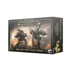 Набор миниатюр Legions Imperialis: тяжелые разведывательные титаны «Dire Wolf»