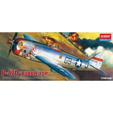 12491 Republic P-47D Thunderbolt «BUBBLE TOP» 1:72
