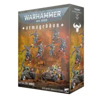 Набор миниатюр WARHAMMER 40000: ARMAGEDDON BATTALION — ОРКИ