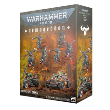 Набір мініатюр WARHAMMER 40000: ARMAGEDDON BATTALION - ORKS