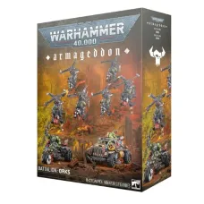 Набір мініатюр WARHAMMER 40000: ARMAGEDDON BATTALION - ORKS