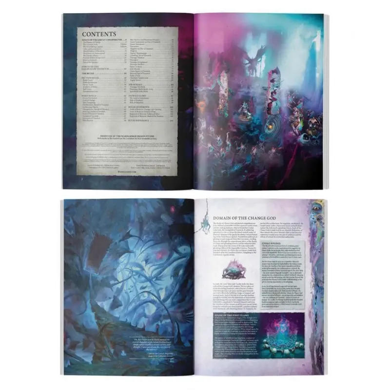 Сборник правил BATTLETOME: DISCIPLES OF TZEENTCH ENG