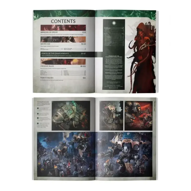 Кодекс WARHAMMER 40000: CODEX - CHAOS KNIGHTS (англ. мова)