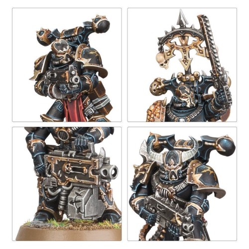 Набір мініатюр WARHAMMER 40000: BATTLEFORCE - CHAOS SPACE MARINES WARBAND