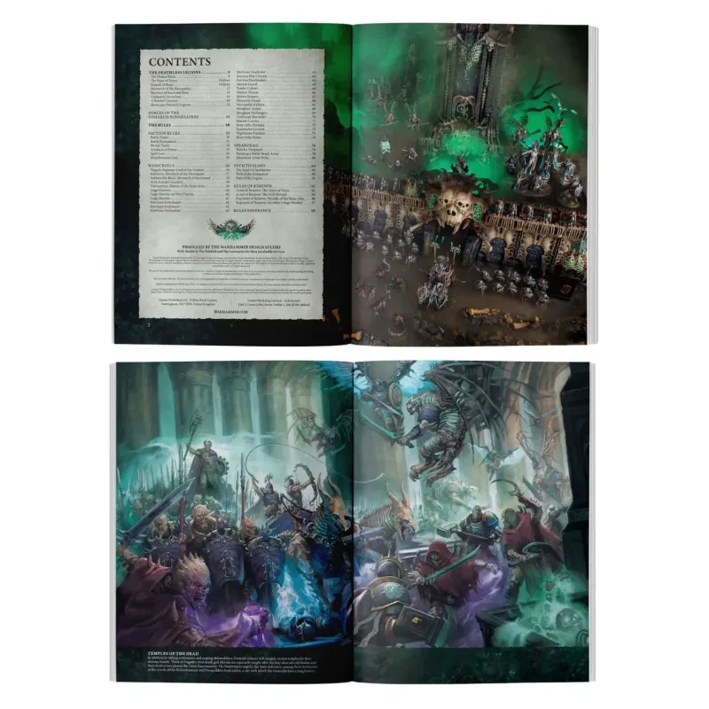 Книга правил AGE OF SIGMAR: BATTLETOME - OSSIARCH BONEREAPERS ENG