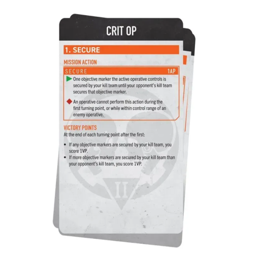 Карти KILL TEAM: APPROVED OPS CARDS 2025 (ENG)