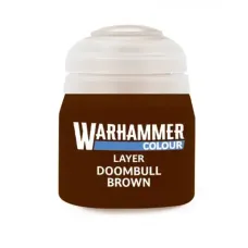 Фарба CITADEL: LAYER - DOOMBULL BROWN 12ML ROW X6
