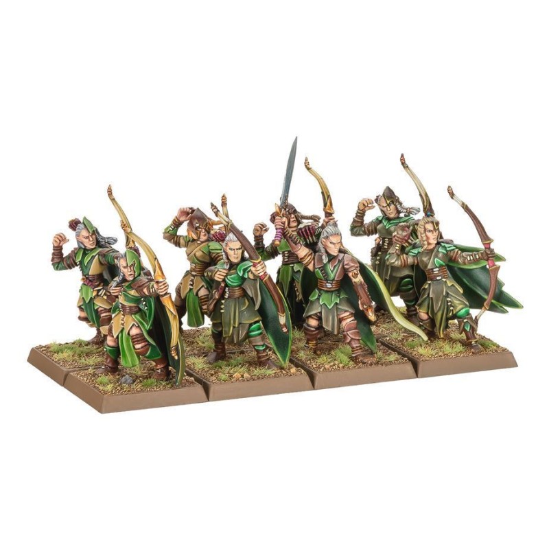 Набор миниатюр THE OLD WORLD: WOOD ELF REALMS — BATTLE MARCH ARMY