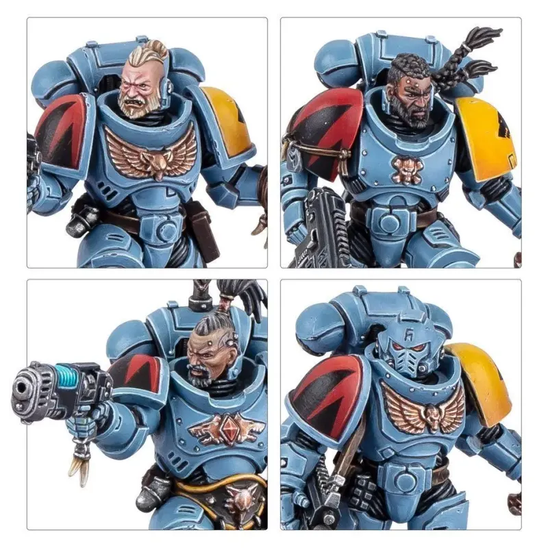 Набор миниатюр SPACE WOLVES: GREY HUNTERS