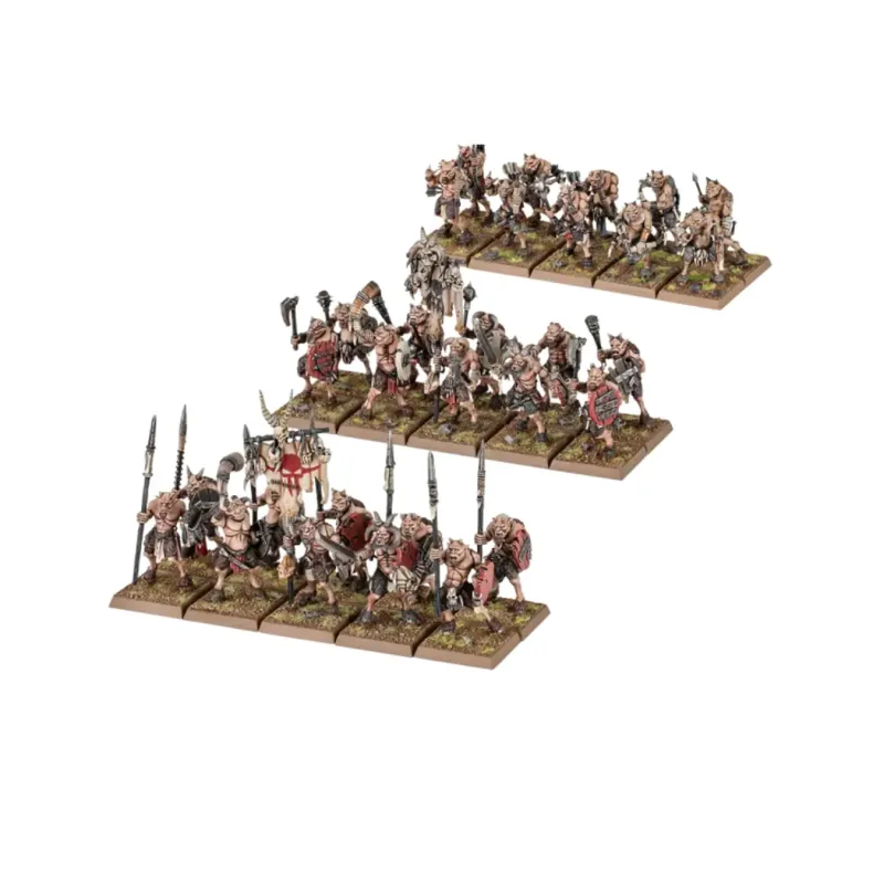Набор миниатюр BEASTMEN BRAYHERDS: GOR HERD