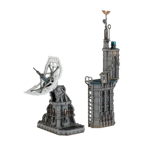 Терейн WARHAMMER 40000. BATTLEZONE: FRONTERIS - VOX-ANTENNA/AUSPEX SHRINE
