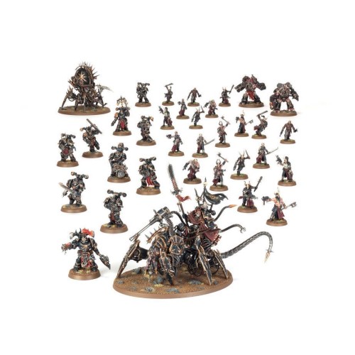Набір мініатюр WARHAMMER 40000: BATTLEFORCE - CHAOS SPACE MARINES WARBAND