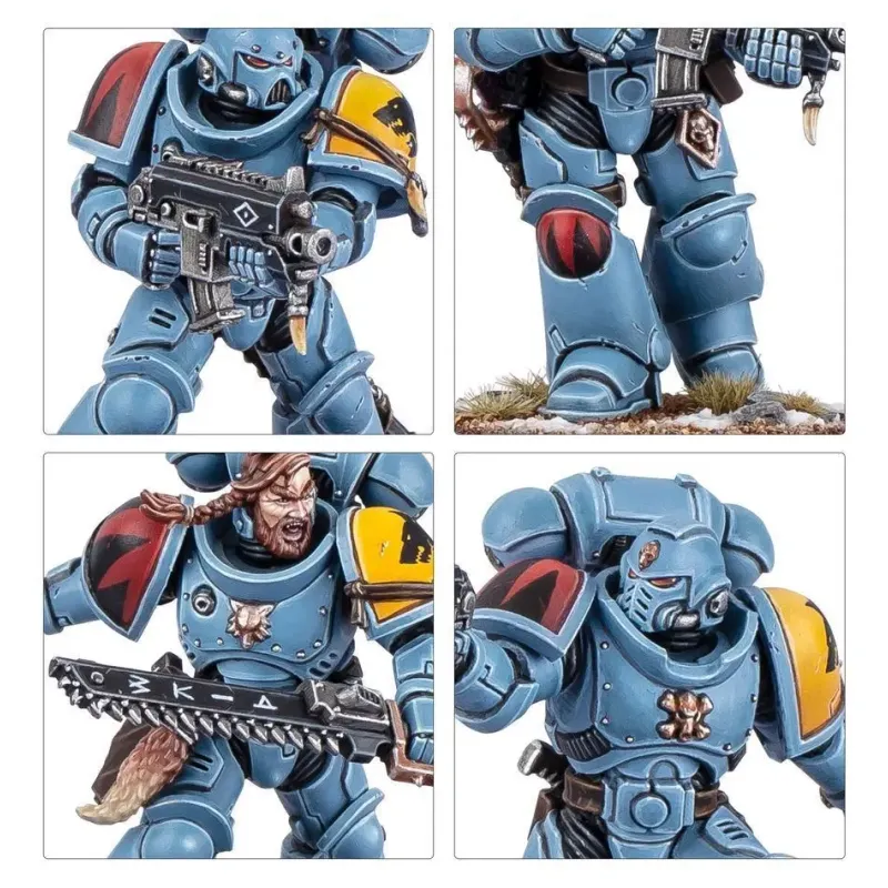 Набор миниатюр SPACE WOLVES: GREY HUNTERS