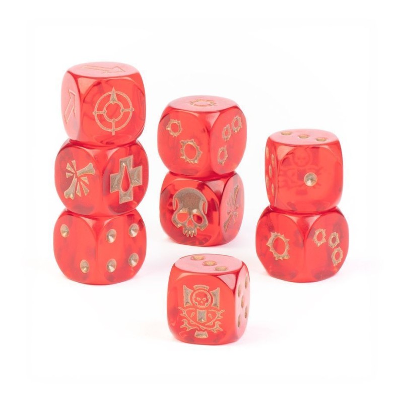 Кубики для гри NECROMUNDA: HOUSE GOLIATH DICE