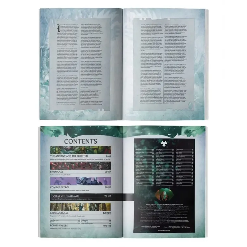 Кодекс WARHAMMER 40000: CODEX — AELDARI (ENGLISH)