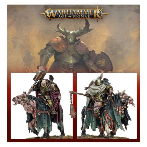 Набір мініатюр MAGGOTKIN OF NURGLE: SLOVEN KNIGHTS