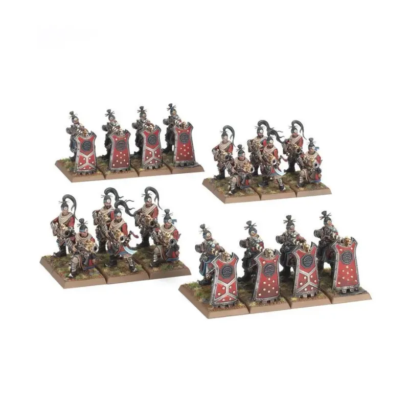 Набор миниатюр THE OLD WORLD: GRAND CATHAY — IRON HAIL & CRANE GUNNERS