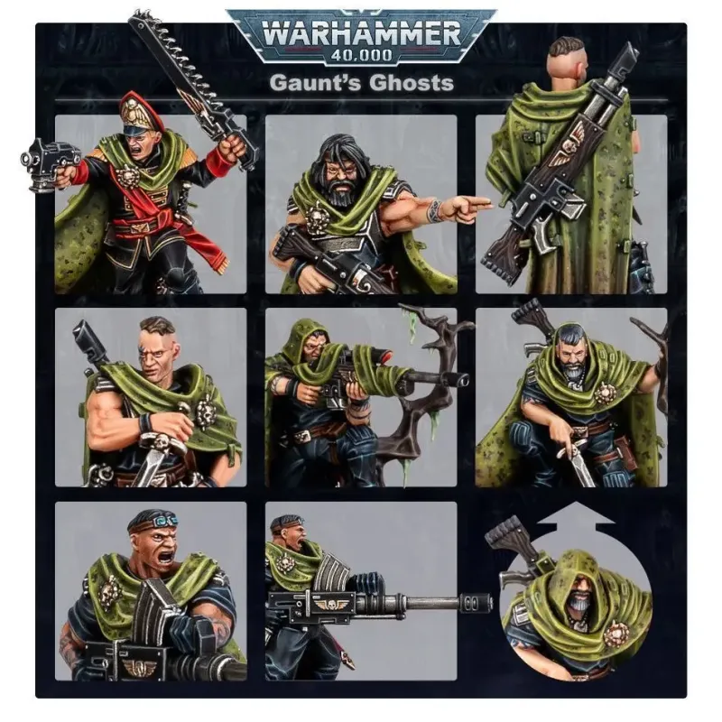 Набор миниатюр ASTRA MILITARUM — GAUNTS GHOSTS