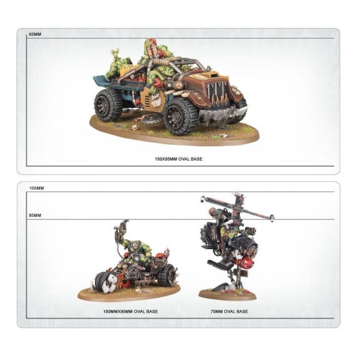 Набір мініатюр WARHAMMER 40000: ARMAGEDDON BATTALION - ORKS