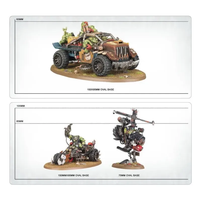Набор миниатюр WARHAMMER 40000: ARMAGEDDON BATTALION — ОРКИ