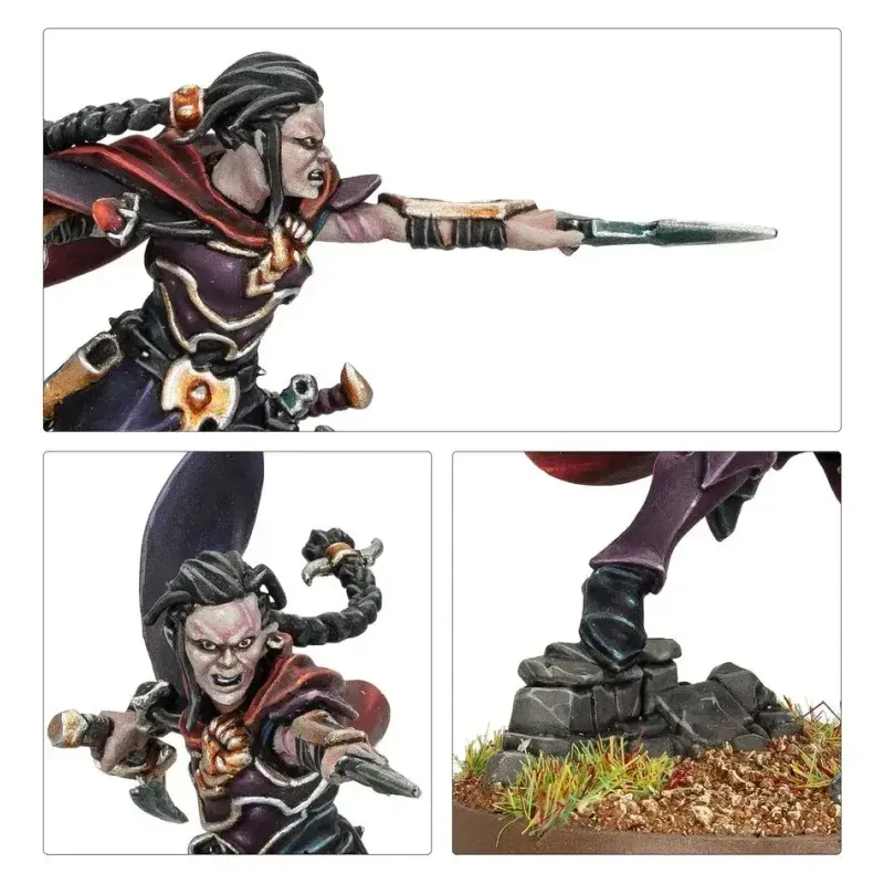 Мініатюра AGE OF SIGMAR: DAUGHTERS OF KHAINE - MALENETH WITCHBLADE