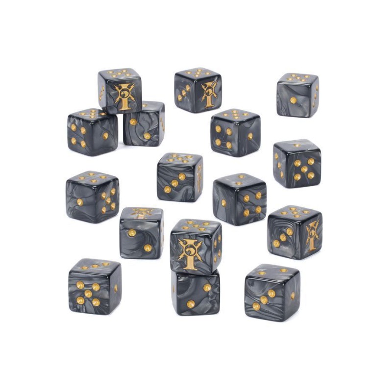 Кубики для игры WARHAMMER 40000: ADEPTUS CUSTODES DICE