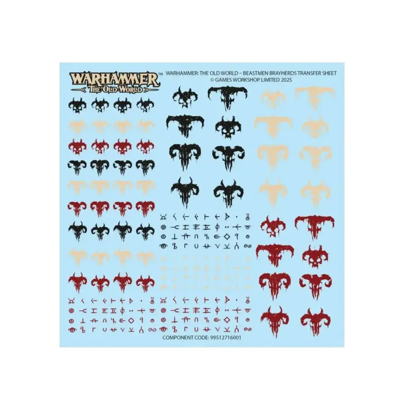 Набор миниатюр BEASTMEN BRAYHERDS: GOR HERD