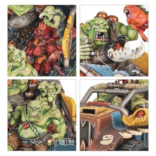 Набір мініатюр WARHAMMER 40000: ARMAGEDDON BATTALION - ORKS