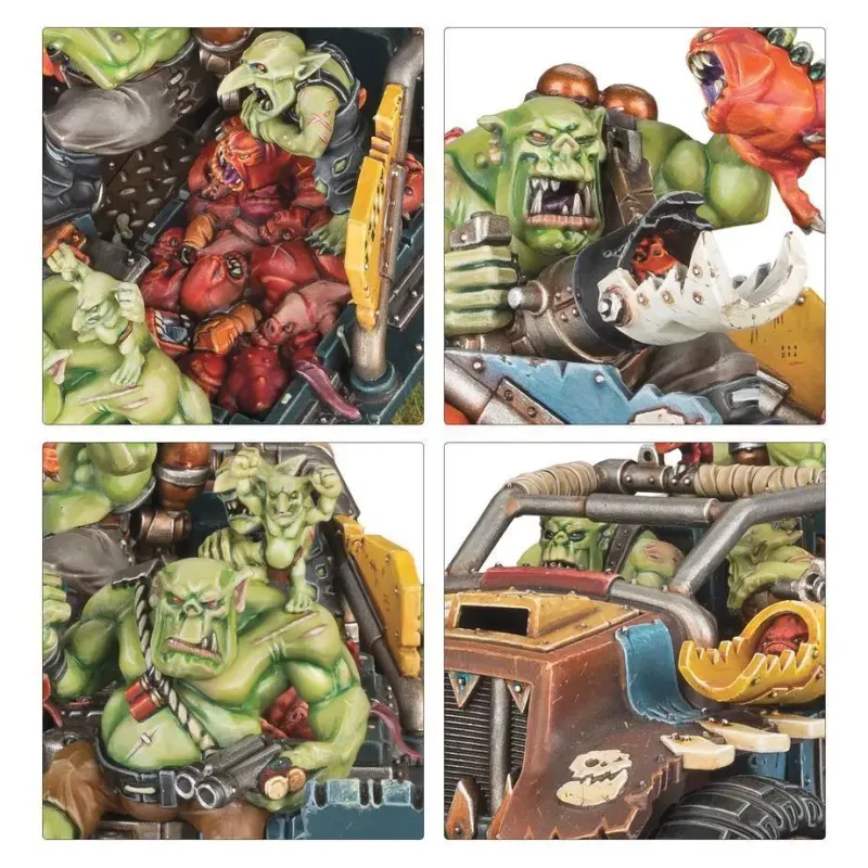 Набор миниатюр WARHAMMER 40000: ARMAGEDDON BATTALION — ОРКИ