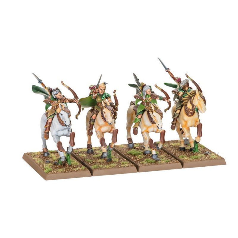 Набор миниатюр THE OLD WORLD: WOOD ELF REALMS — BATTLE MARCH ARMY