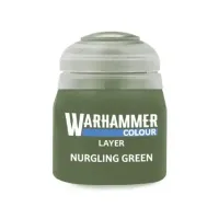 Фарба CITADEL: LAYER - NURGLING GREEN 12ML ROW X6