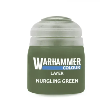 Фарба CITADEL: LAYER - NURGLING GREEN 12ML ROW X6