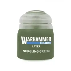 Фарба CITADEL: LAYER - NURGLING GREEN 12ML ROW X6