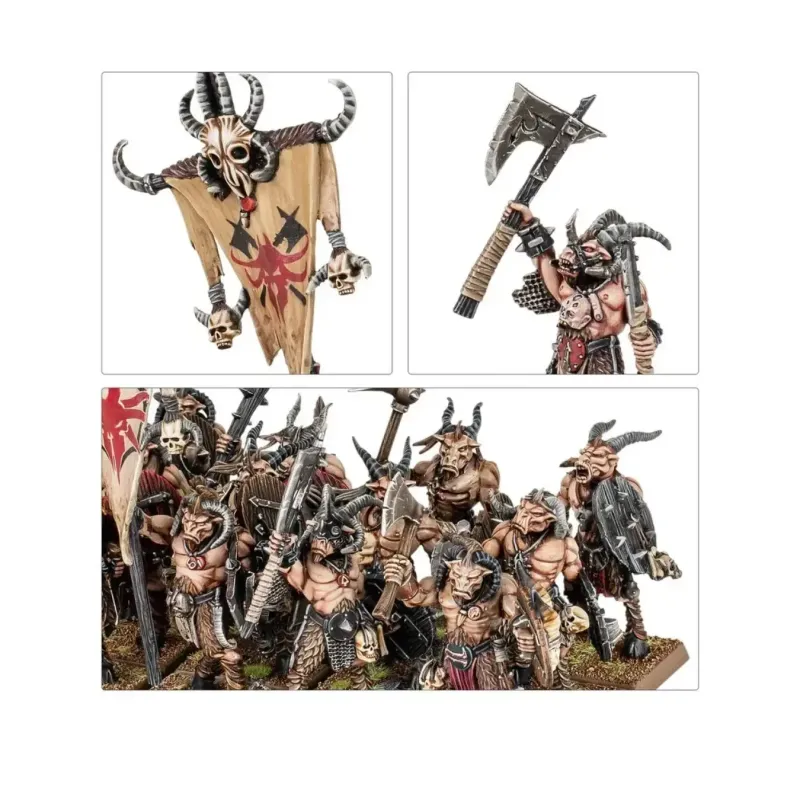 Набор миниатюр BEASTMEN BRAYHERDS: GOR HERD
