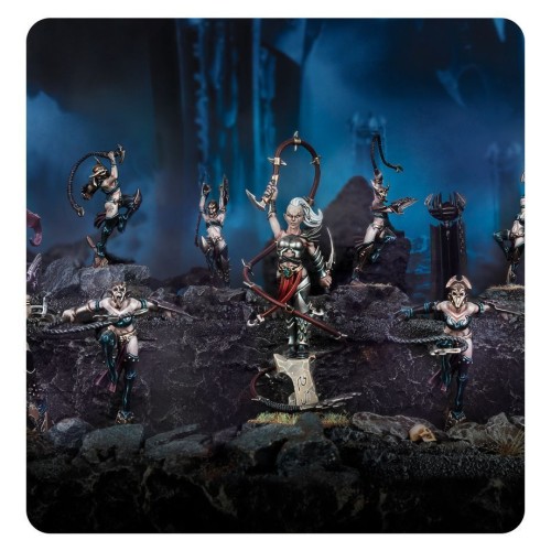 Набір мініатюр AGE OF SIGMAR: DAUGHTERS OF KHAINE - THE CRIMSON LASH