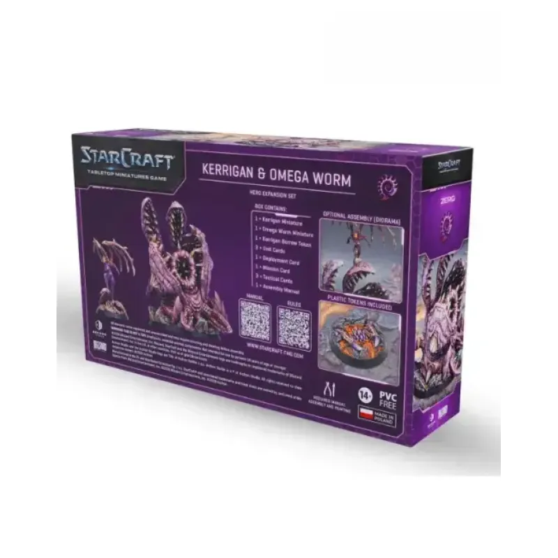 Набор STARCRAFT: KERRIGAN (PRIMAL KERRIGAN) — ZERG — HERO EXPANSION SET