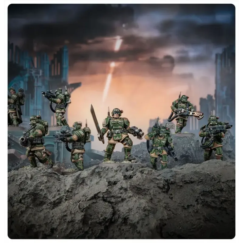 Набір мініатюр WARHAMMER 40000: ASTRA MILITARUM - KASRKIN