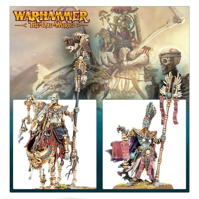 Набір мініатюр TOMB KINGS OF KHEMRI: LICHE PRIESTS