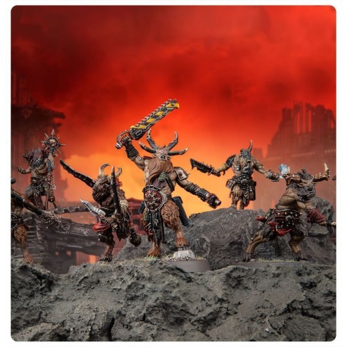 Набір мініатюр WARHAMMER 40000: CHAOS SPACE MARINES - FELLGOR BEASTMEN
