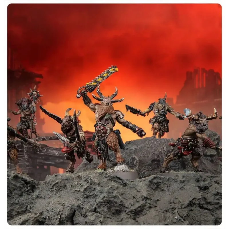 Набір мініатюр WARHAMMER 40000: CHAOS SPACE MARINES - FELLGOR BEASTMEN