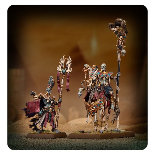 Набір мініатюр TOMB KINGS OF KHEMRI: LICHE PRIESTS