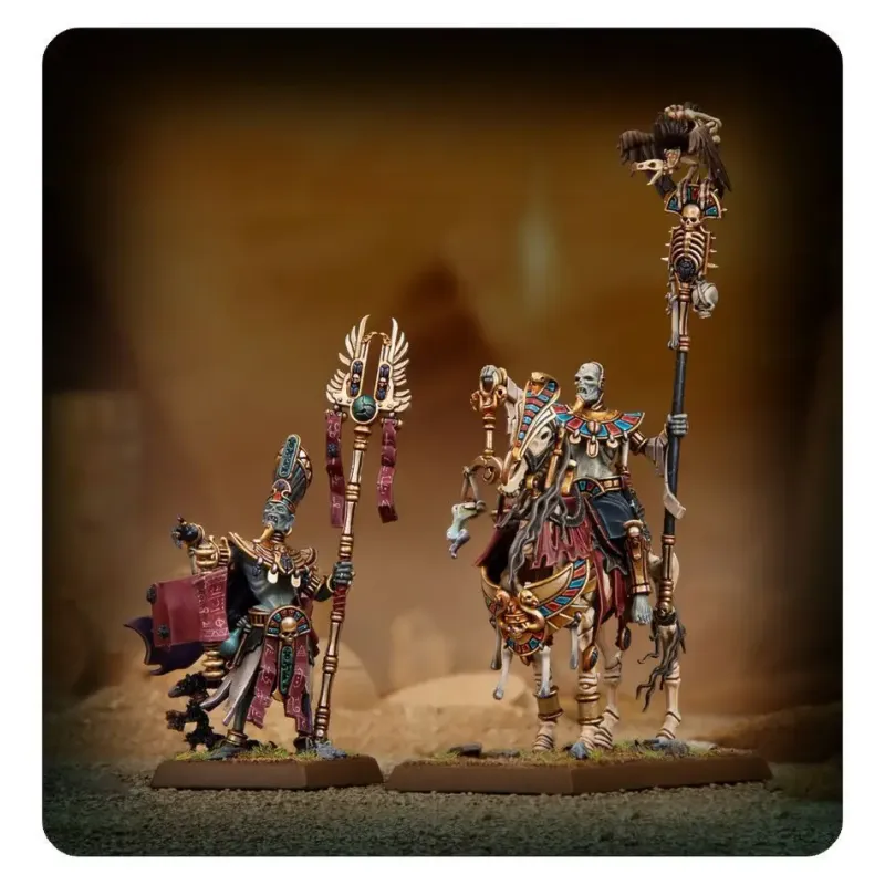 Набір мініатюр TOMB KINGS OF KHEMRI: LICHE PRIESTS