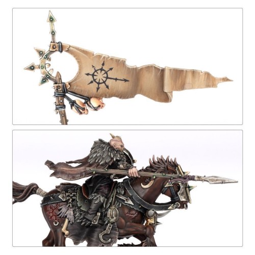 Набір мініатюр WARRIORS O/CHAOS:CHAOS MARAUDER HORSEMEN