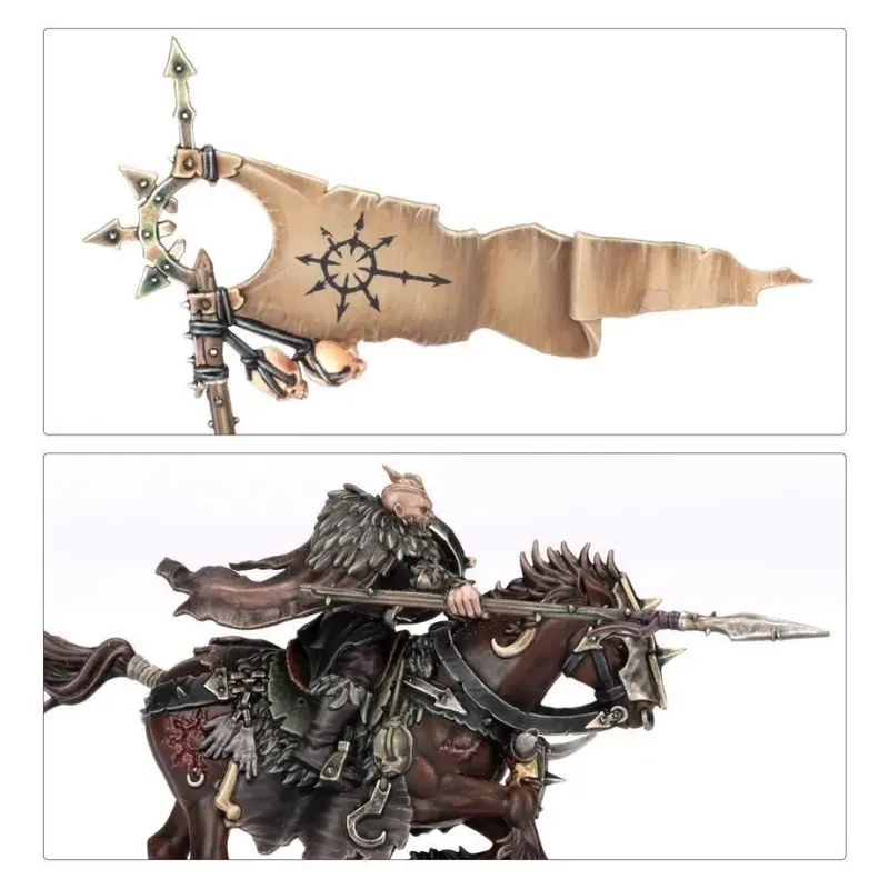 Набір мініатюр WARRIORS O/CHAOS:CHAOS MARAUDER HORSEMEN