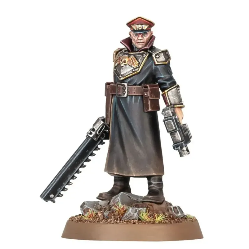 Мініатюра WARHAMMER 40000: ASTRA MILITARUM - COMMISSAR