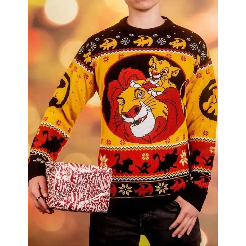 Різдвяний светр Lion King Christmas Jumper (Size M)