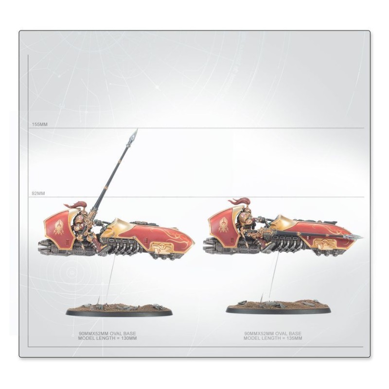 Набір мініатюр WARHAMMER 40000/HORUS HERESY: CUSTODES - GYRFALCON JETBIKE SODALITY