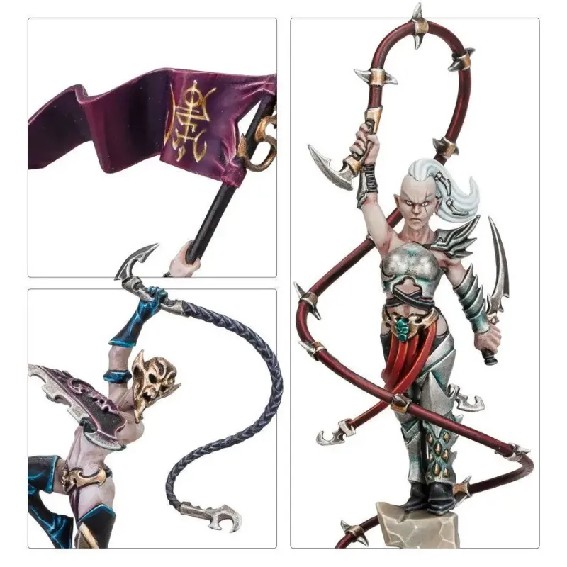 Набір мініатюр AGE OF SIGMAR: DAUGHTERS OF KHAINE - THE CRIMSON LASH