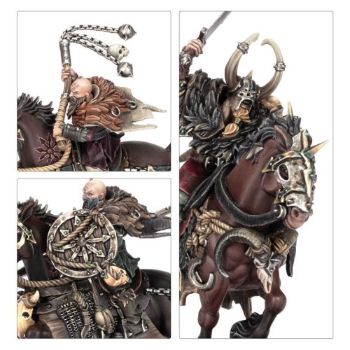 Набір мініатюр WARRIORS O/CHAOS:CHAOS MARAUDER HORSEMEN