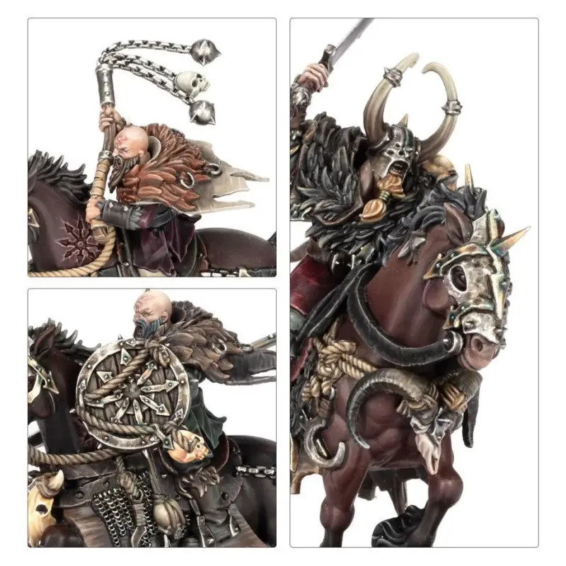 Набір мініатюр WARRIORS O/CHAOS:CHAOS MARAUDER HORSEMEN